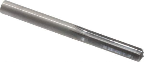 Hertel - 0.328" Solid Carbide 6 Flute Chucking Reamer - Straight Flute, 0.328" Straight Shank, 1-1/4" Flute Length, 3-1/2" OAL - Apex Tool & Supply
