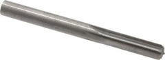 Hertel - 0.335" Solid Carbide 6 Flute Chucking Reamer - Straight Flute, 0.335" Straight Shank, 1-1/4" Flute Length, 3-1/2" OAL - Apex Tool & Supply