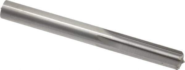 Hertel - 0.363" Solid Carbide 6 Flute Chucking Reamer - Straight Flute, 0.363" Straight Shank, 1-1/4" Flute Length, 3-1/2" OAL - Apex Tool & Supply