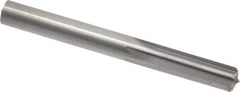 Hertel - 0.363" Solid Carbide 6 Flute Chucking Reamer - Straight Flute, 0.363" Straight Shank, 1-1/4" Flute Length, 3-1/2" OAL - Apex Tool & Supply