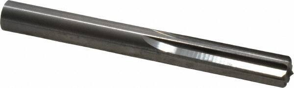 Hertel - 0.367" Solid Carbide 6 Flute Chucking Reamer - Straight Flute, 0.367" Straight Shank, 1-1/4" Flute Length, 3-1/2" OAL - Apex Tool & Supply