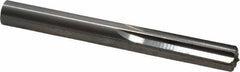 Hertel - 0.367" Solid Carbide 6 Flute Chucking Reamer - Straight Flute, 0.367" Straight Shank, 1-1/4" Flute Length, 3-1/2" OAL - Apex Tool & Supply