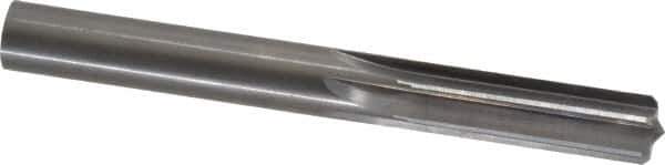 Hertel - 0.378" Solid Carbide 6 Flute Chucking Reamer - Straight Flute, 0.378" Straight Shank, 1-1/4" Flute Length, 3-1/2" OAL - Apex Tool & Supply
