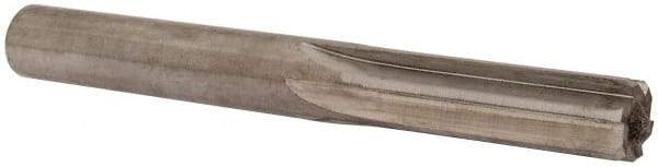 Hertel - 0.393" Solid Carbide 6 Flute Chucking Reamer - Straight Flute, 0.393" Straight Shank, 1-1/4" Flute Length, 3-1/2" OAL - Apex Tool & Supply