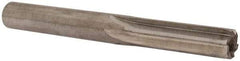 Hertel - 0.393" Solid Carbide 6 Flute Chucking Reamer - Straight Flute, 0.393" Straight Shank, 1-1/4" Flute Length, 3-1/2" OAL - Apex Tool & Supply