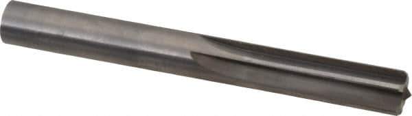 Hertel - 0.394" Solid Carbide 6 Flute Chucking Reamer - Straight Flute, 0.394" Straight Shank, 1-1/4" Flute Length, 3-1/2" OAL - Apex Tool & Supply