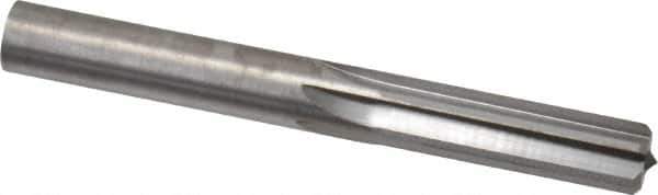 Hertel - 0.395" Solid Carbide 6 Flute Chucking Reamer - Straight Flute, 0.395" Straight Shank, 1-1/4" Flute Length, 3-1/2" OAL - Apex Tool & Supply