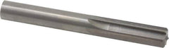 Hertel - 0.471" Solid Carbide 6 Flute Chucking Reamer - Straight Flute, 0.471" Straight Shank, 1-3/8" Flute Length, 4" OAL - Apex Tool & Supply
