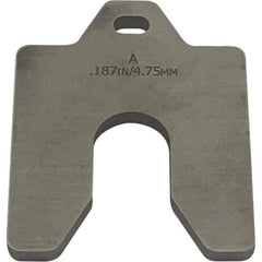 Maudlin Products - Metal Shim Stock Type: Slotted Shim Material: Stainless Steel - Apex Tool & Supply