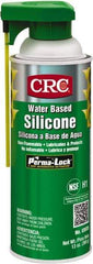CRC - 16 oz Aerosol Silicone Lubricant - White, 0°F to 400°F, Food Grade - Apex Tool & Supply
