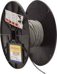 Value Collection - 3/32" Diam, Aircraft Cable - 920 Lb Breaking Strength, 7 x 7 Strand Core - Apex Tool & Supply
