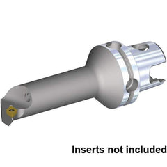 Kennametal - Right Hand Cut, 32mm Min Bore Diam, Size KM40TS Steel Modular Boring Cutting Unit Head - 80.04mm Max Bore Depth, Through Coolant, Compatible with DP.. 11T308, DP.. 3252 - Apex Tool & Supply