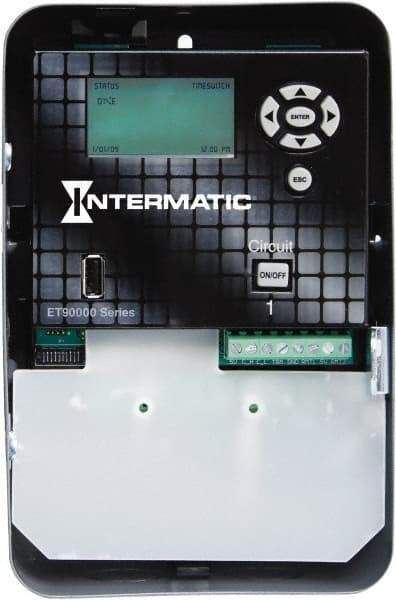 Intermatic - 365 Day Astronomical Indoor Digital Electronic Timer Switch - 4,000 On/Off, 120 to 277 VAC, 50/60 Hz, - Apex Tool & Supply