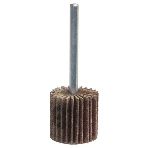 1″ × 5/8″ × 1/4″ Super Finish Flap Wheel 120 Grit Aluminum Oxide - Apex Tool & Supply