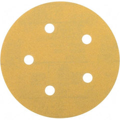 3M - 5" Diam, 180 Grit, Aluminum Oxide Hook & Loop Disc - Fine Grade, Coated, Series 255L - Apex Tool & Supply