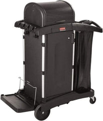 Rubbermaid - Aluminum & Structural Web Plastic Janitor Cart - 22" Width - Apex Tool & Supply