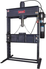 Dake - 50 Ton Hydraulic Shop Press - 16 Inch Stroke, 2 HP, Single Phase - Apex Tool & Supply