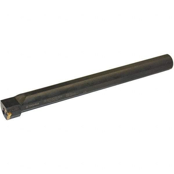 Tool-Flo - Internal Thread, Left Hand Cut, 1" Shank Width x 1" Shank Height Indexable Threading Toolholder - 14" OAL, T.MC 32 Insert Compatibility, SI-STHO Toolholder, Series On-Edge - Apex Tool & Supply