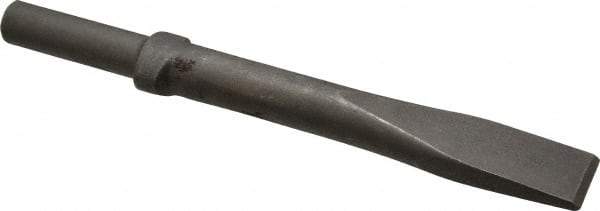 Ingersoll-Rand - 1" Head Width, 9" OAL, 3/4" Shank Diam, Flat Chisel - Round Drive, Round Shank, Steel - Apex Tool & Supply