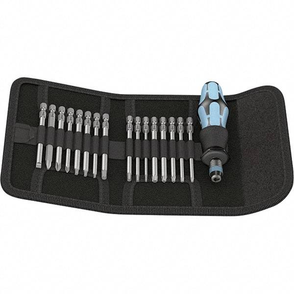 Wera - Screwdriver Bit Sets Type: Bit Set Drive Size: 1/4 (Inch) - Apex Tool & Supply