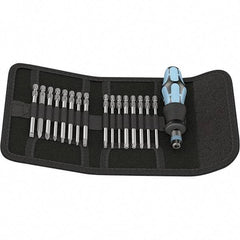 Wera - Screwdriver Bit Sets Type: Bit Set Drive Size: 1/4 (Inch) - Apex Tool & Supply