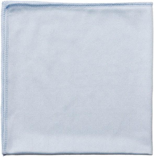 Rubbermaid - Dry Microfiber Wipes - Packet, 16" x 16" Sheet Size, Blue - Apex Tool & Supply