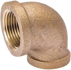 Value Collection - Class 125, 1 x 3/4" Internal Pipe, Red Brass 90° Elbow - MPT - Apex Tool & Supply