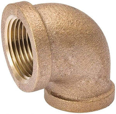 Value Collection - Class 125, 3/4 x 1/2" Internal Pipe, Red Brass 90° Elbow - MPT - Apex Tool & Supply