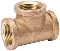Value Collection - Class 125, 1" Internal Pipe, Red Brass Tee - MPT - Apex Tool & Supply