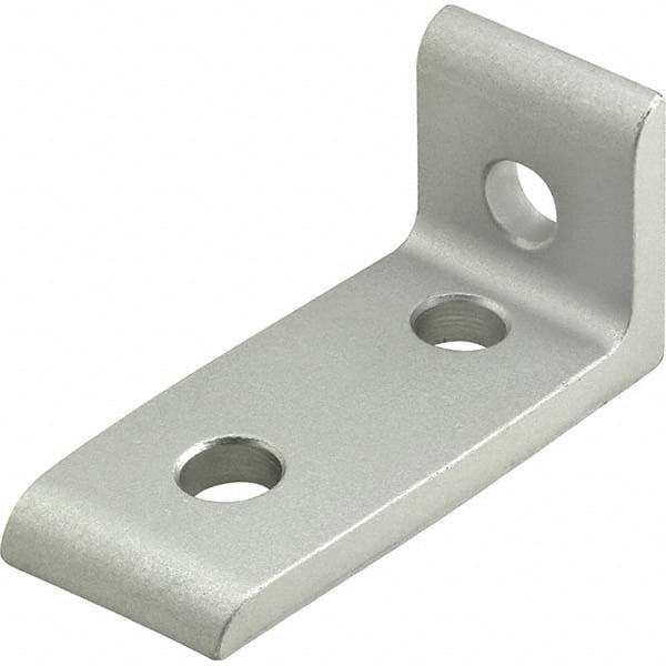 80/20 Inc. - 1" Wide x 2" High x 7/8" Long Open Shelving Corner L-Bracket - Apex Tool & Supply