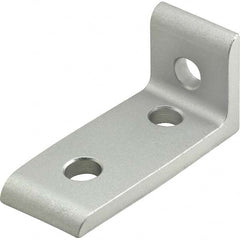80/20 Inc. - 1" Wide x 2" High x 7/8" Long Open Shelving Corner L-Bracket - Apex Tool & Supply