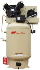 Ingersoll-Rand - 10 hp, 120 Gal Stationary Electric Vertical Air Compressor - Three Phase, 175 Max psi, 35 CFM, 230 Volt - Apex Tool & Supply