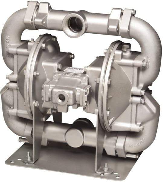 SandPIPER - Air Operated Diaphragm Pump - EPDM Diaphragm, Aluminum Housing - Apex Tool & Supply