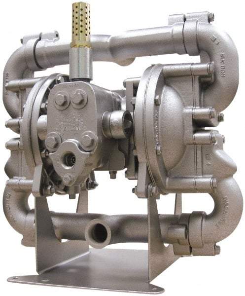 SandPIPER - Air Operated Diaphragm Pump - Neoprene Diaphragm, Aluminum Housing - Apex Tool & Supply