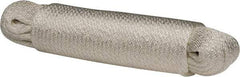 Value Collection - 100' Max Length Nylon Solid Braid Rope - 1/4" Diam, 135 Lb Capacity - Apex Tool & Supply