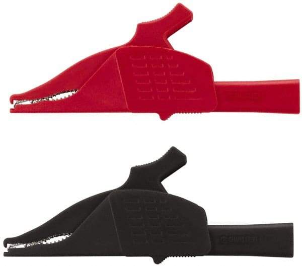 Milwaukee Tool - Black/Red Electrical Test Equipment Clip - Use with 2205-20, 2206-20, 2207-20, 2216-20, 2217-20, 2235-20, 2236-20, 2237-20, 2238-21 & 2239-21 Milwaukee Meters - Apex Tool & Supply