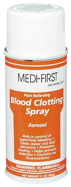Medique - 3 oz Wound Care Spray - Comes in Aerosol Can, Blood Clotting Spray - Apex Tool & Supply