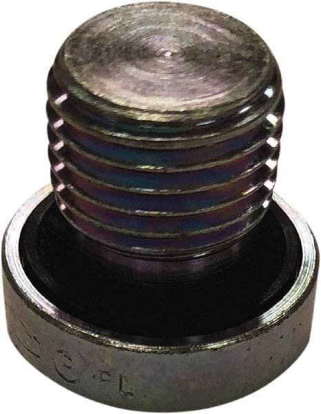Parker - 1-1/4 Male Thread, Steel Industrial Pipe Hollow Hex Plug - MBSPP, 4,500 psi - Apex Tool & Supply