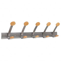 Alba - Coat Racks, Hooks & Shelving Type: Hangers Number of Hooks: 5 - Apex Tool & Supply