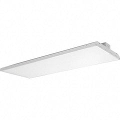 Eiko Global - 1 Lamp, 265 Watts, LED, High Bay Fixture - 4' Long x 92.5mm High x 440mm Wide, 120-277 Volt, Steel Housing - Apex Tool & Supply