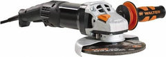 WALTER Surface Technologies - 6" Wheel Diam, 9,600 RPM, Corded Angle & Disc Grinder - 5/8-11 Spindle - Apex Tool & Supply