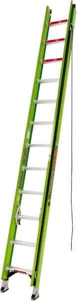 Little Giant Ladder - 24' High, Type IAA Rating, Fiberglass Extension Ladder - 375 Lb Capacity, 22' Working Length - Apex Tool & Supply