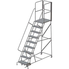 TRI-ARC - Rolling & Wall Mounted Ladders & Platforms Type: Rolling Warehouse Ladder Style: Rolling Platform Ladder - Apex Tool & Supply