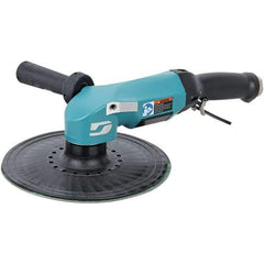 Dynabrade - 9" Max Disc, 6,500 RPM, Pneumatic Handheld Disc Sander - 115 CFM, 1/2 NPT Inlet, 2.8 hp, 90 psi - Apex Tool & Supply