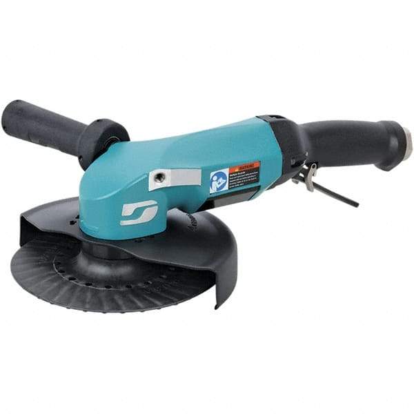 Dynabrade - 7" Max Disc, 8,500 RPM, Pneumatic Handheld Disc Sander - 115 CFM, 1/2 NPT Inlet, 2.8 hp, 90 psi - Apex Tool & Supply