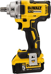 DeWALT - 1/2" Drive 20 Volt Mid-Handle Cordless Impact Wrench & Ratchet - Apex Tool & Supply