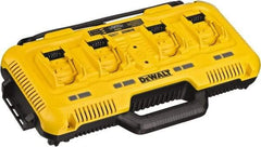 DeWALT - 20 Volt, 4 Battery Lithium-Ion Power Tool Charger - 1 hr & 30 min to Charge, AC Wall Outlet Power Source - Apex Tool & Supply