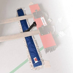 Sweepex - 6" Long x 9-1/2" Wide Sweeper Dust Mop Kit - Soft Cotton Bristles, For Use with ValuSweep Broom - Apex Tool & Supply