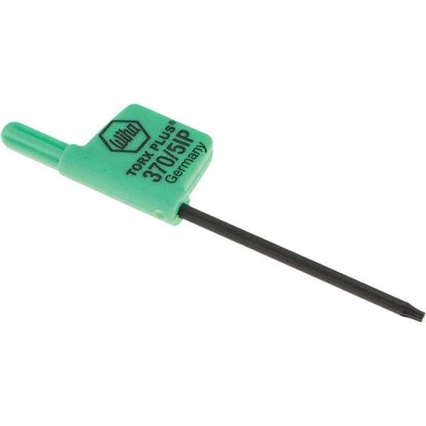 Wiha - IP5 Torx Plus Key - Flag-Style, 35mm Length Under Head, 2.6" OAL - Apex Tool & Supply
