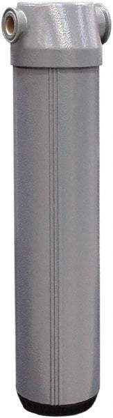 Alpha-Pure - 5 CFM at 100 psi Inlet, 5.75 CFM at 150 psi, 5 CFM at 100 psi Outlet, Desiccant Air Dryer - 1/4" Female NPT x 4.27" Long x 4.9" Wide x 10" High - Apex Tool & Supply